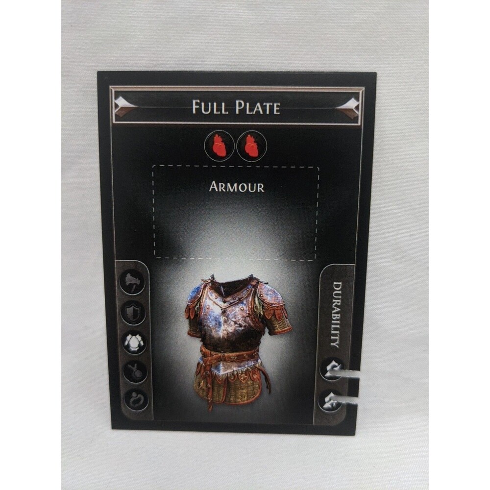*Punched* Path Of Exile Exilecon Full Plate Normal Trading Card